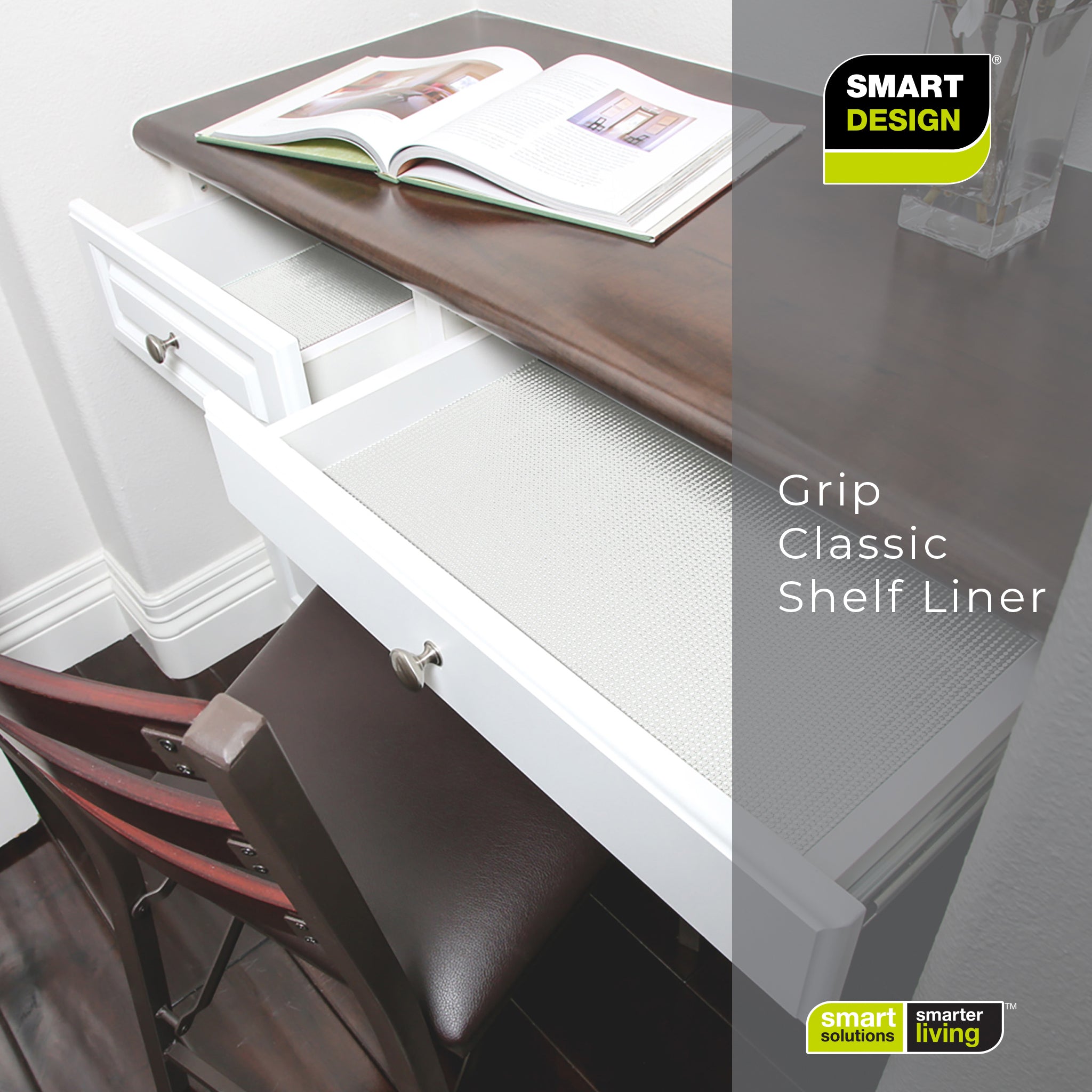 Classic Grip Shelf Liner - 18 Inch x 5 Feet